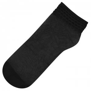 Jonathan Aston Jazz Anklet Socks - Black