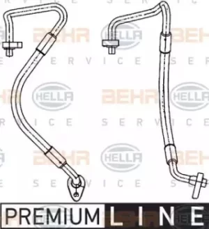 Hose line Assembly 9GS351338-571 by BEHR