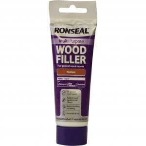 Ronseal Multi Purpose Wood Filler Tube Medium 100g