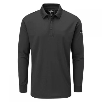 Stuburt Long Sleeve Polo - Black