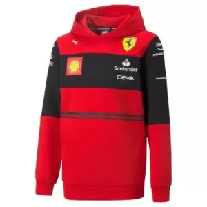 2022 Ferrari Team Hoodie (Red) - Kids