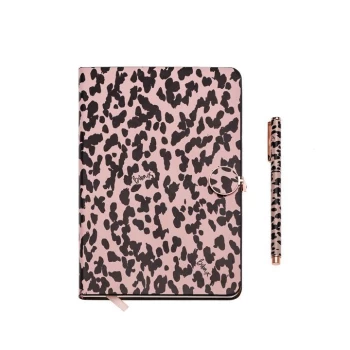 Biba Biba Notebook Pen Pad - Leopard Print