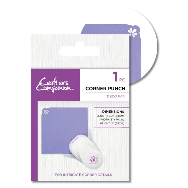 Crafter's Companion Corner Punch Deco Fan