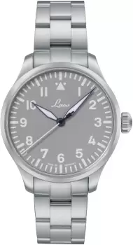 Laco Watch Flieger Basic ﻿﻿Augsburg Grau 39 Bracelet
