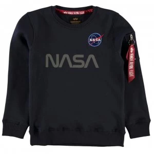 Alpha Industries NASA Ref Crew Neck Sweater - Rep Blue 07