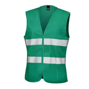 Result Core Womens/Ladies Sleeveless Hi Vis Vest (M/12) (Paramedic Green)