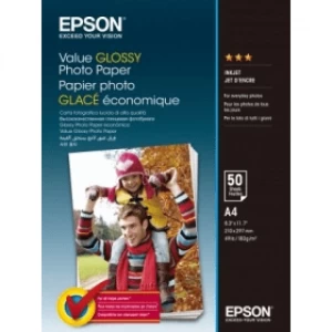 Epson C13S400036 A4 Glossy Photo Paper 183g x50