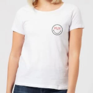 Smiley World Selfie Pocket Smiley Womens T-Shirt - White - 5XL