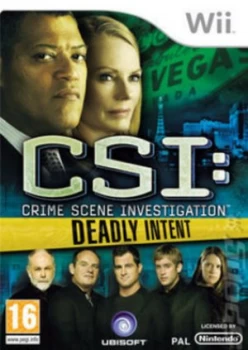 CSI Deadly Intent Nintendo Wii Game