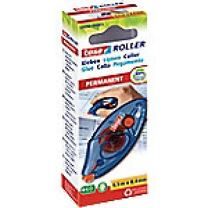 tesa Glue Roller ecoLogo 8.4mm x 8.5m Blue & Red Permanent