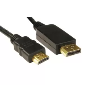 Cables Direct Display Port/HDMI 5m DisplayPort Black