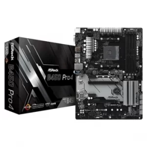 ASRock B450 Pro4 AMD Socket AM4 Motherboard