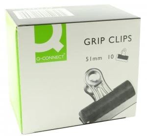 Q Connect Grip Clip 51mm Pk10