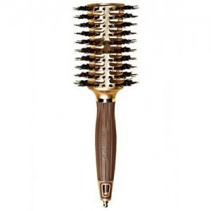 Olivia Garden NanoThermic Contour Vent Combo Small Hairbrush Large