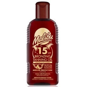 Malibu Bronzing Tanning Oil SPF 15