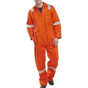 Click Fireretardant 44 Nordic Design Boiler suit Orange
