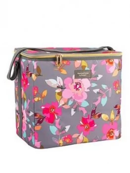 Summerhouse By Navigate Gardenia Family Cool Bag (20L) - Grey Floral