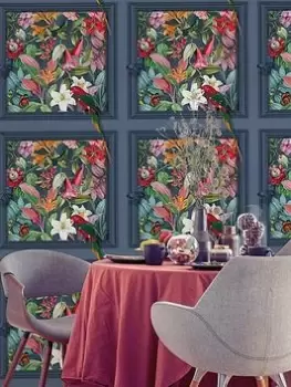 Fresco Tropical Paradise Panel Wallpaper - wilko