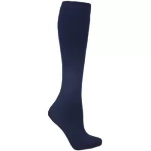 Trespass Adults Unisex Tubular Luxury Wool Blend Ski Tube Socks (4/11 UK) (Navy Blue)