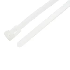 BQ White Cable Ties L150mm Pack of 50