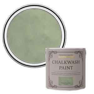 Rust-Oleum Chalkwash Tuscan olive green Flat matt Emulsion Paint 2.5L