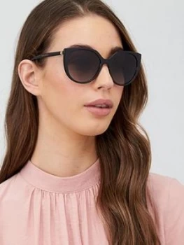 Dolce & Gabbana D&g Cat Eye Sunglasses, Black, Women