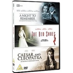 Classic Films Triple - A Night To Remember/The Red Shoes/Caesar And Cleopatra