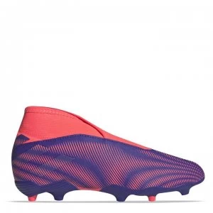adidas Nemeziz .3 Laceless Childrens FG Football Boots - Ink/SignPink
