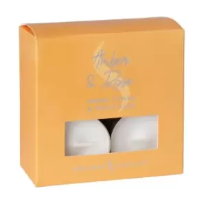 Amber & Rose Tealights (Pack of 8)