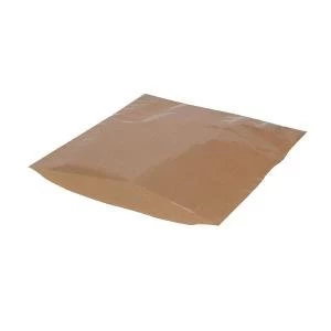 MyCafe Kraft Film Front Bags 250x250mm Brown Pack of 1000 303354
