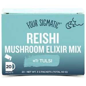 Four Sigmatic Reishi Mushroom Elixir Mix With Tulsi- 20 sachets (60g)
