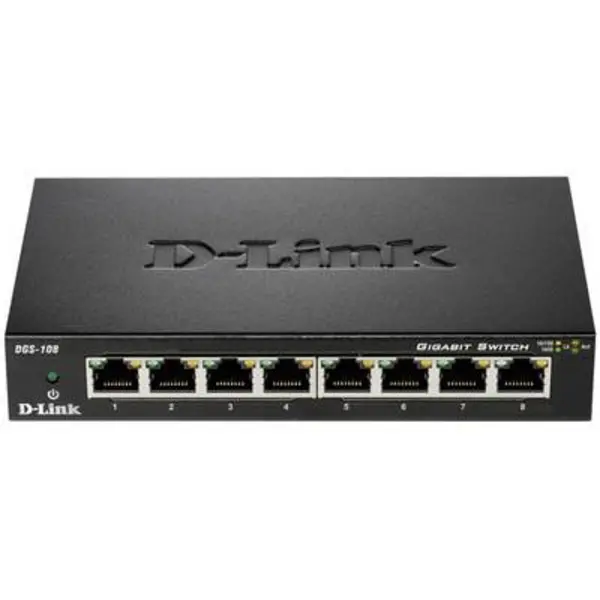 D-Link DGS-108 Network switch 8 ports 1 GBit/s DGS-108/E