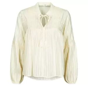 Only ONLNEW ELISA womens Blouse in Beige - Sizes S,M,L,XL,XS