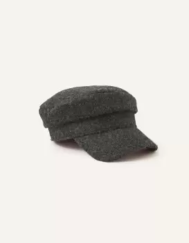 Accessorize Boucle Textured Baker Boy Hat