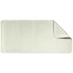 Croydex Rubagrip Latex Rubber Bath Mat (34 x 74cm) (White) - White
