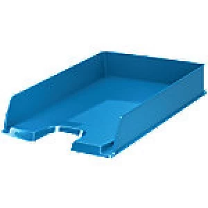 Rexel Letter Tray Choices Plastic Blue 25.4 x 35 x 6.1 cm