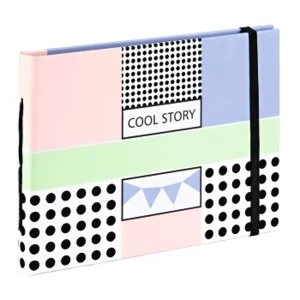 Hama Cool Story Bookbound Album, 18x13 cm, 20 brown pages