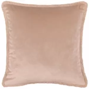 Freya Velvet Cushion Blush, Blush / 45 x 45cm / Cover Only