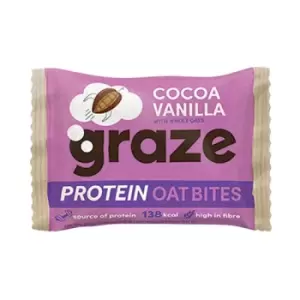 Graze Cocoa Vanilla Oat Boost Bites Singles (Pack of 15) 3139