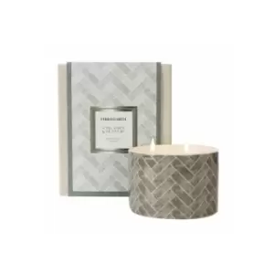 Fired Earth by Wax Lyrical Large Candle Earl Grey & Vetivert