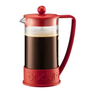 Bodum BRAZIL French Press Coffee Maker, 8cup, 1.0L, 34oz, Red