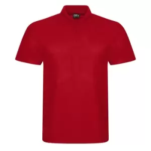 PRO RTX Mens Pro Pique Polo Shirt (5XL) (Red)
