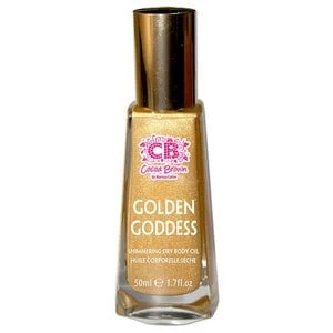 Cocoa Brown Golden Goddess Oil Shimmering Dry Body Oil
