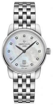 Certina DS Podium Lady Automatic Mother of Pearl Dial Watch