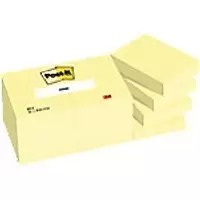 Post-it Sticky Notes 653-E 38 x 51mm 100 Sheets Per Pad Yellow Pack of 12