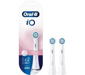 Oral-B iO Gentle Clean Black Toothbrush Head 2 Pack - wilko
