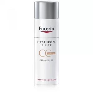 Eucerin Hyaluron-Filler CC Cream Against Deep Wrinkles SPF 15 Shade Medium Dark 50ml