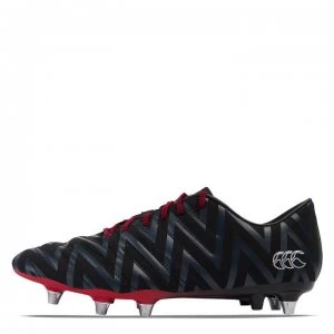 Canterbury Phoenix 2.0 Mens SG Rugby Boots - Black/Red