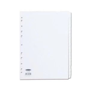 Concord Subject Divider A4 20-Part White 79601