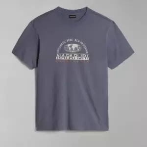 Napapijri Macas Logo-Printed Cotton-Jersey T-Shirt - XL